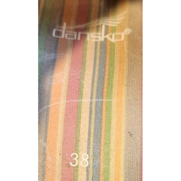 Dansko Women’s EU 38 US 7.5-8 Mary Jane Espadrille Leather Clogs Tan - Picture 7 of 8